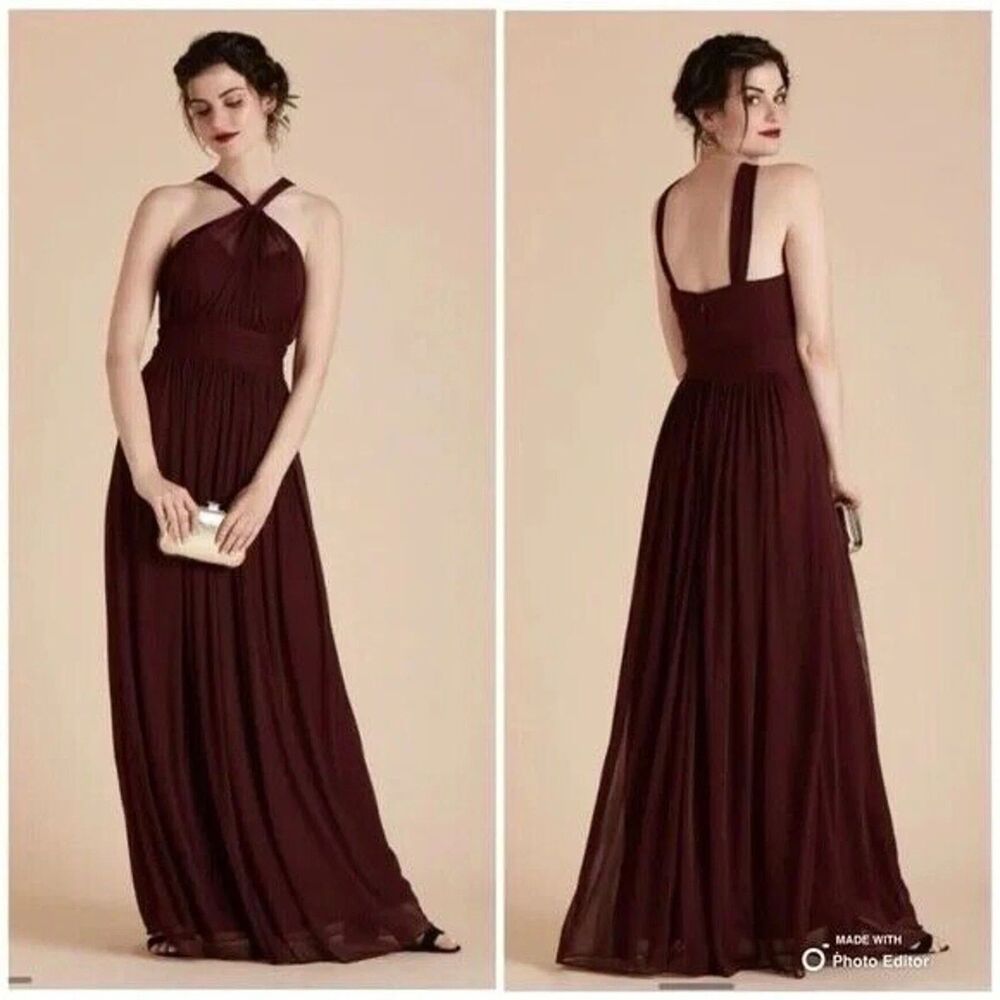 Birdy Grey Kiko Dress Mesh Cabernet Red Size XL